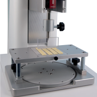 調理済みパスタの硬さ/粘り強さ測定治具