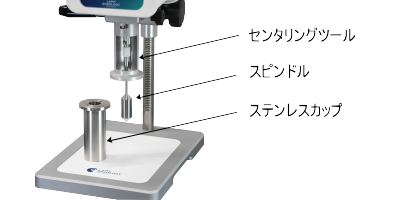 B型粘度計（単一円筒形回転粘度計）用少量サンプルアダプタ